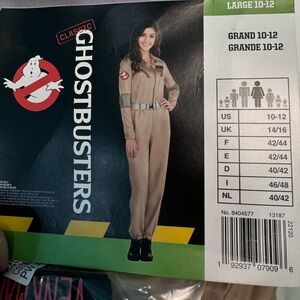 Classic Ghostbusters Halloween Costume for Women, with Badges